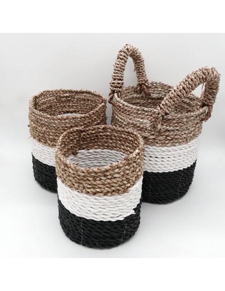 Paniers en algues marines – Tons naturels zen