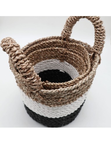 Paniers en algues marines – Tons naturels zen