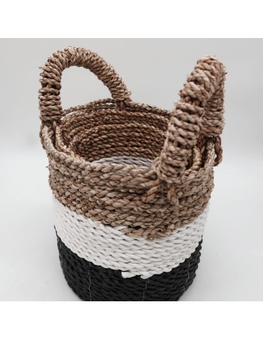 Paniers en algues marines – Tons naturels zen