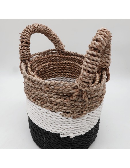 Paniers en algues marines – Tons naturels zen