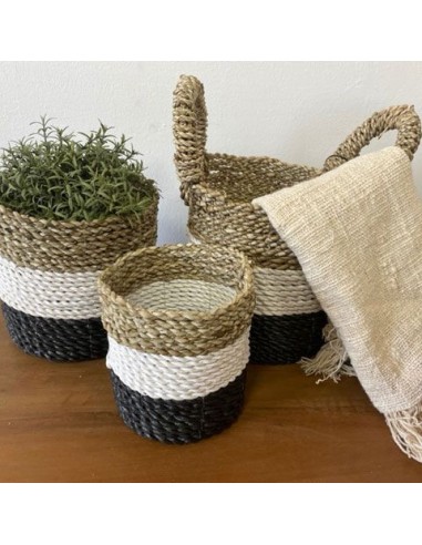 Paniers en algues marines – Tons naturels zen
