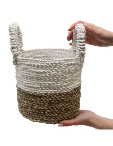 Paniers en algues marines – Tons naturels zen