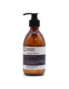 Huile aromatique massage & bain – Confort musculaire zen