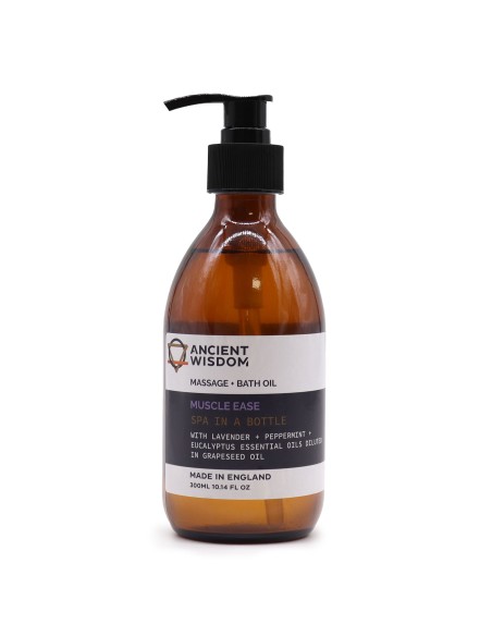Huile aromatique massage & bain – Confort musculaire zen