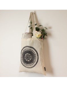 Sac tote iconique Nomad Sari – Mandala urbain
