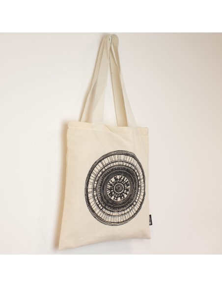 Sac tote iconique Nomad Sari – Mandala urbain