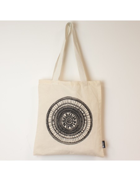 Sac tote iconique Nomad Sari – Mandala urbain