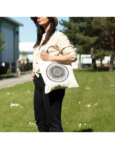 Sac tote iconique Nomad Sari – Mandala urbain