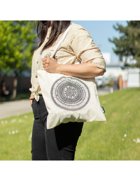 Sac tote iconique Nomad Sari – Mandala urbain