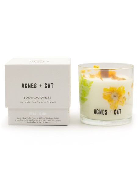 Agnes + Cat – Bougie botanique soja «Rydal Oudh»