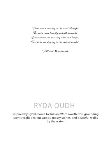 Agnes + Cat – Bougie botanique soja «Rydal Oudh»