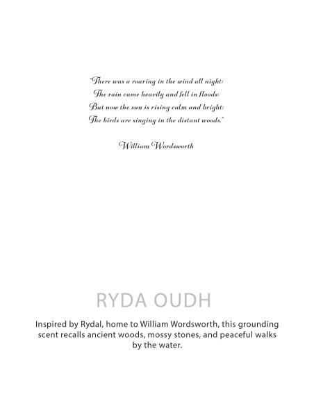 Agnes + Cat – Bougie botanique soja «Rydal Oudh»