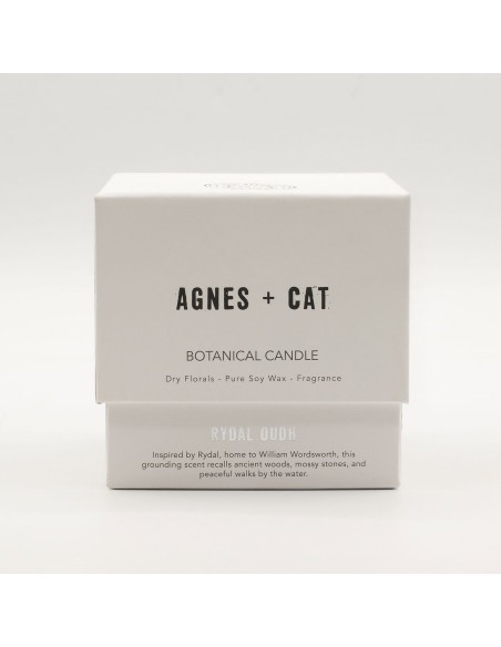 Agnes + Cat – Bougie botanique soja «Rydal Oudh»