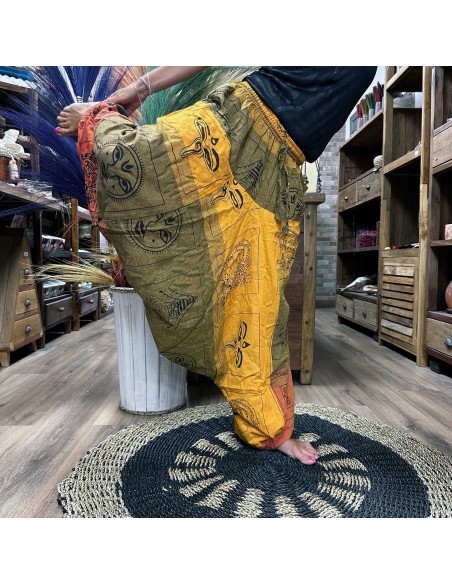 Pantalon yoga & festival – Aladdin Himalaya orange