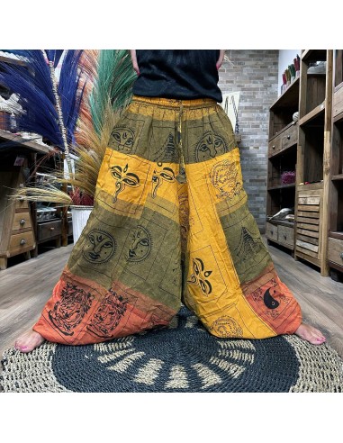 Pantalon yoga & festival – Aladdin Himalaya orange