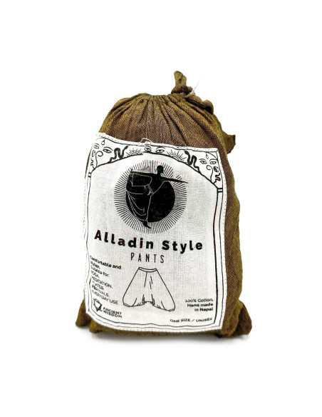 Pantalon yoga & festival – Aladdin Himalaya orange