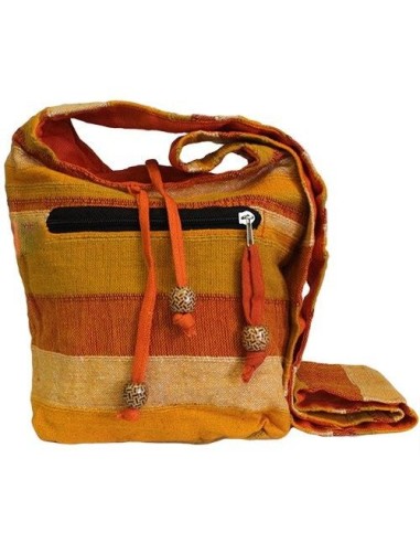 Sac bandoulière du Népal – Orange lever de soleil