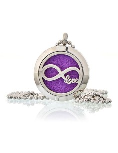 Collier diffuseur d’aromathérapie – Amour infini