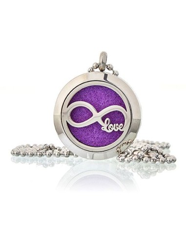 Collier diffuseur d’aromathérapie – Amour infini