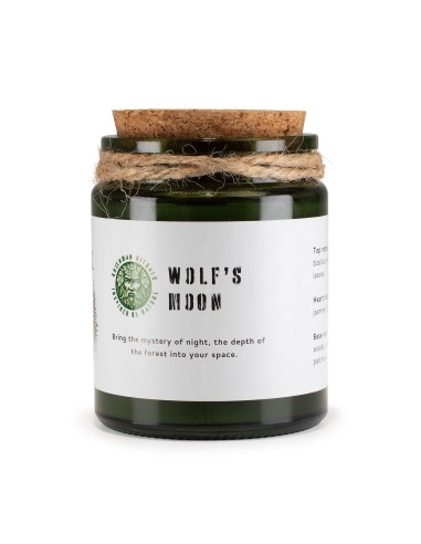 Greenman – Bougie soja Woodwick «Lune du loup»