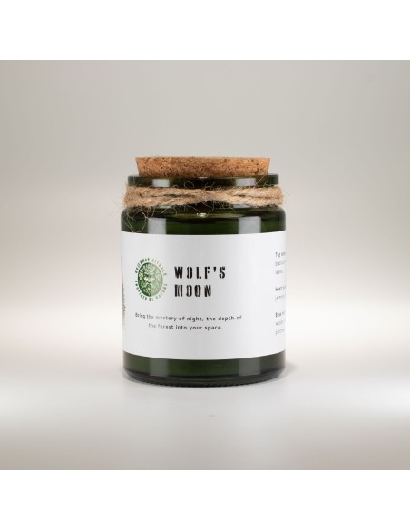 Greenman – Bougie soja Woodwick «Lune du loup»