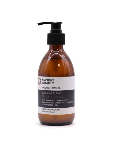Huile aromatique massage & bain – Relaxation zen