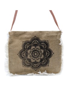 Sac à franges – Mandala imprimé