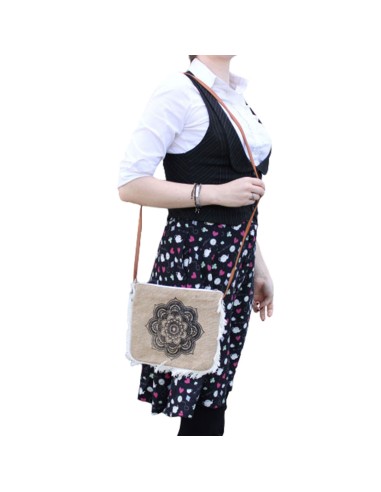 Sac à franges – Mandala imprimé