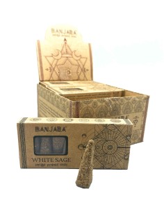 Cônes pyramidaux Banjara Smudge – Blé blanc
