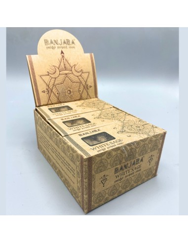 Cônes pyramidaux Banjara Smudge – Blé blanc