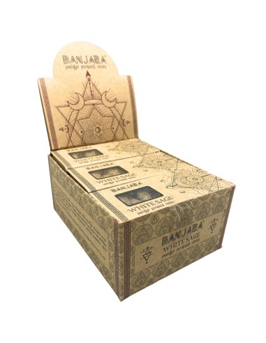 Cônes pyramidaux Banjara Smudge – Blé blanc