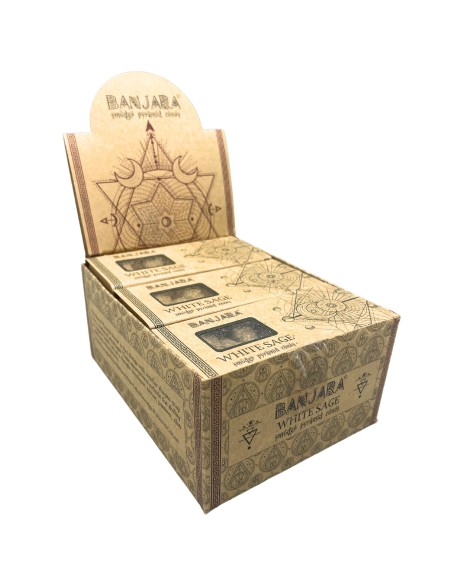 Cônes pyramidaux Banjara Smudge – Blé blanc