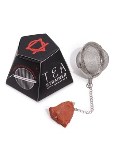 Infuseur à thé en pierres naturelles – Jaspe rouge