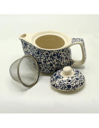 Petite théière – Motif bleu