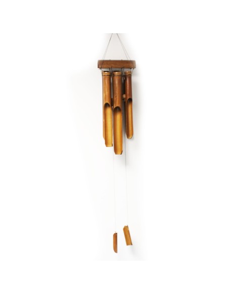 Carillon en bambou naturel – Harmonie zen