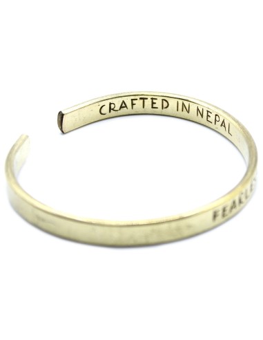Bracelet inspiration en laiton – Intention sacrée