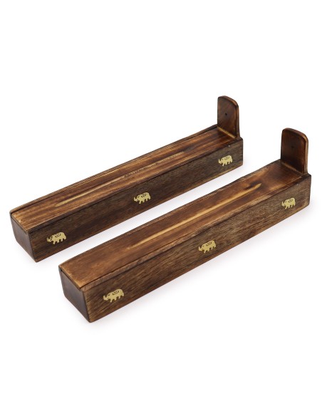 Boîte à encens en bois de manguier – Modèles assortis