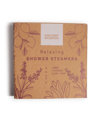 Pastilles de douche zen – Coffret «Relaxant» floral
