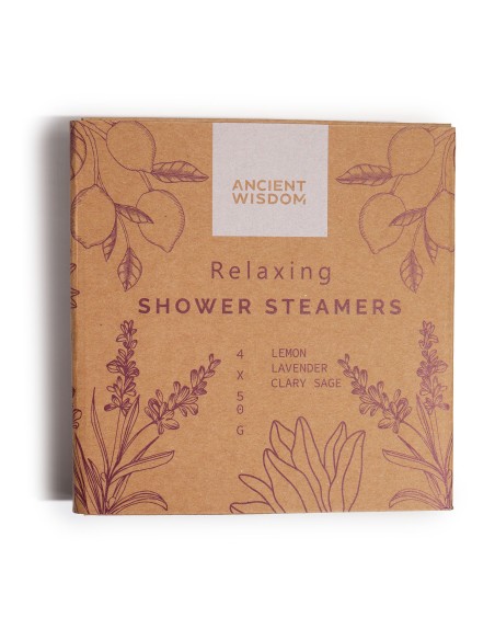 Pastilles de douche zen – Coffret «Relaxant» floral