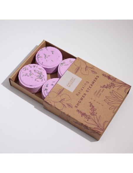 Pastilles de douche zen – Coffret «Relaxant» floral