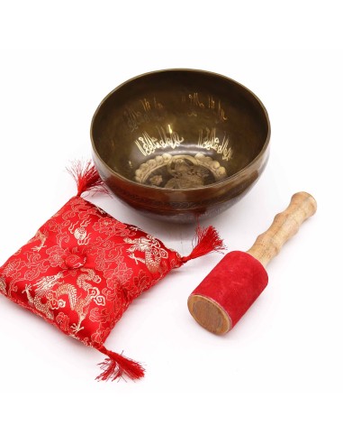 Set bol rituel Tara dorée