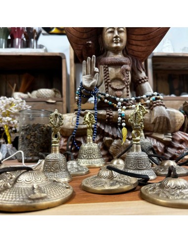 Tingshas tibétaines grandes – Son sacré zen
