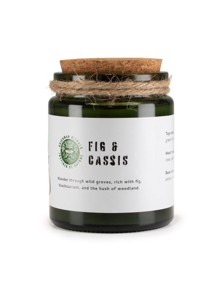 Greenman – Bougie soja Woodwick «Figue & cassis»