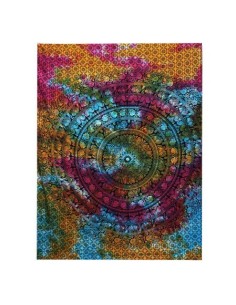 Colcha & tenture Mandala éléphant – Spiritualité zen