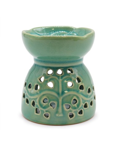 Brûle-parfum Arbre de Vie – Bleu zen