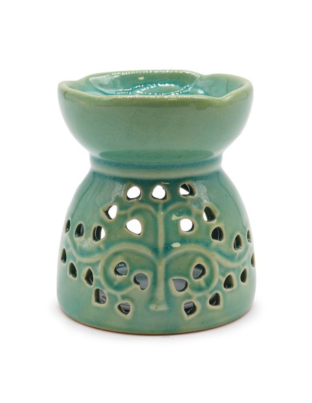 Brûle-parfum Arbre de Vie – Bleu zen