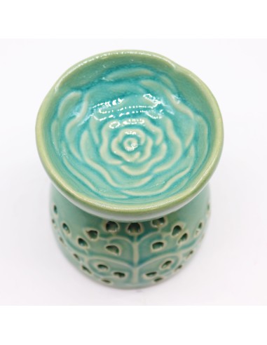 Brûle-parfum Arbre de Vie – Bleu zen