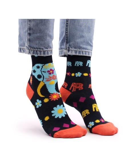 Chaussettes en bambou Hop Hare – Éléphant chanceux