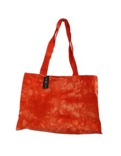 Sac à main effet lavé – Orange désert