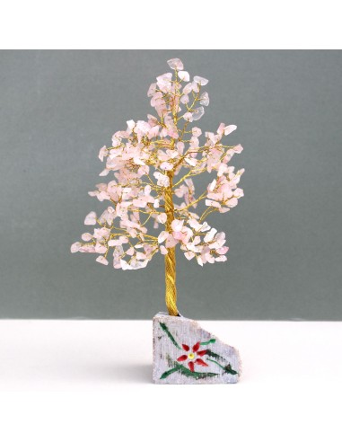 Quartz rose décoratif – Harmonie du cœur